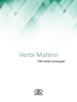cover image of Verbi maltesi (100 verbi coniugati)